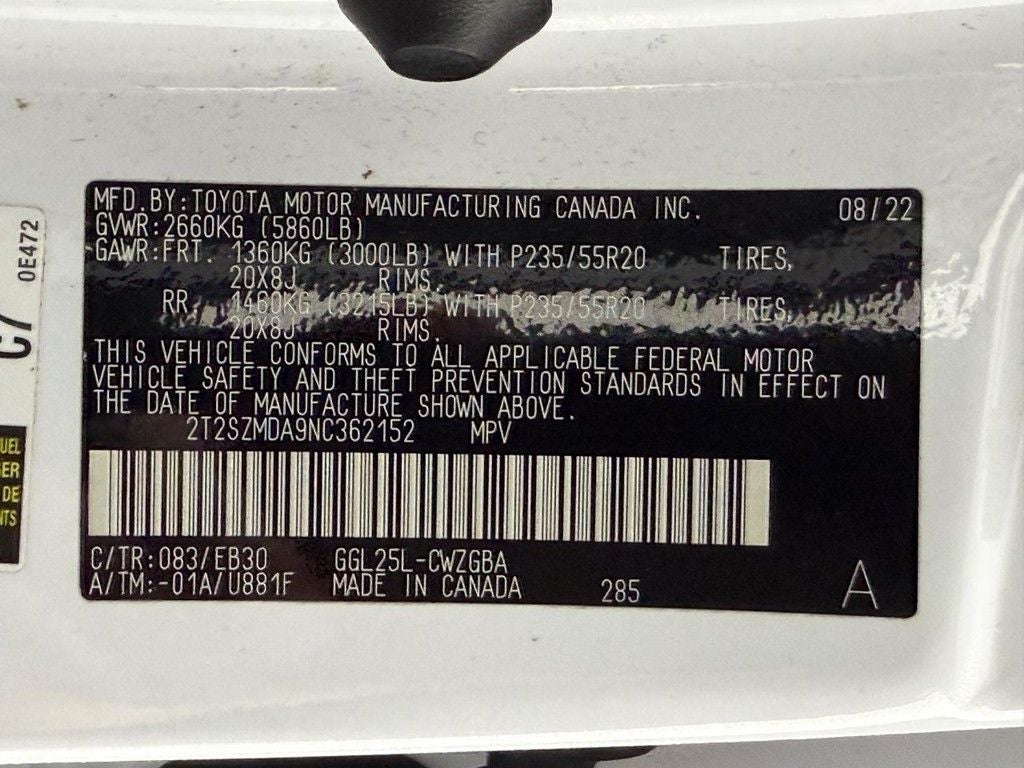 2022 Lexus RX 350 F Sport