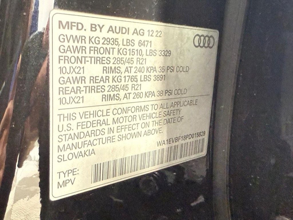 2023 Audi Q8 55 Premium Plus quattro