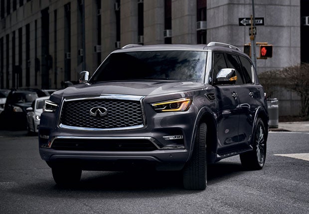 2024 INFINITI QX80 Key Features - HYDRAULIC BODY MOTION CONTROL SYSTEM | Lupient INFINITI Milwaukee in West Allis WI